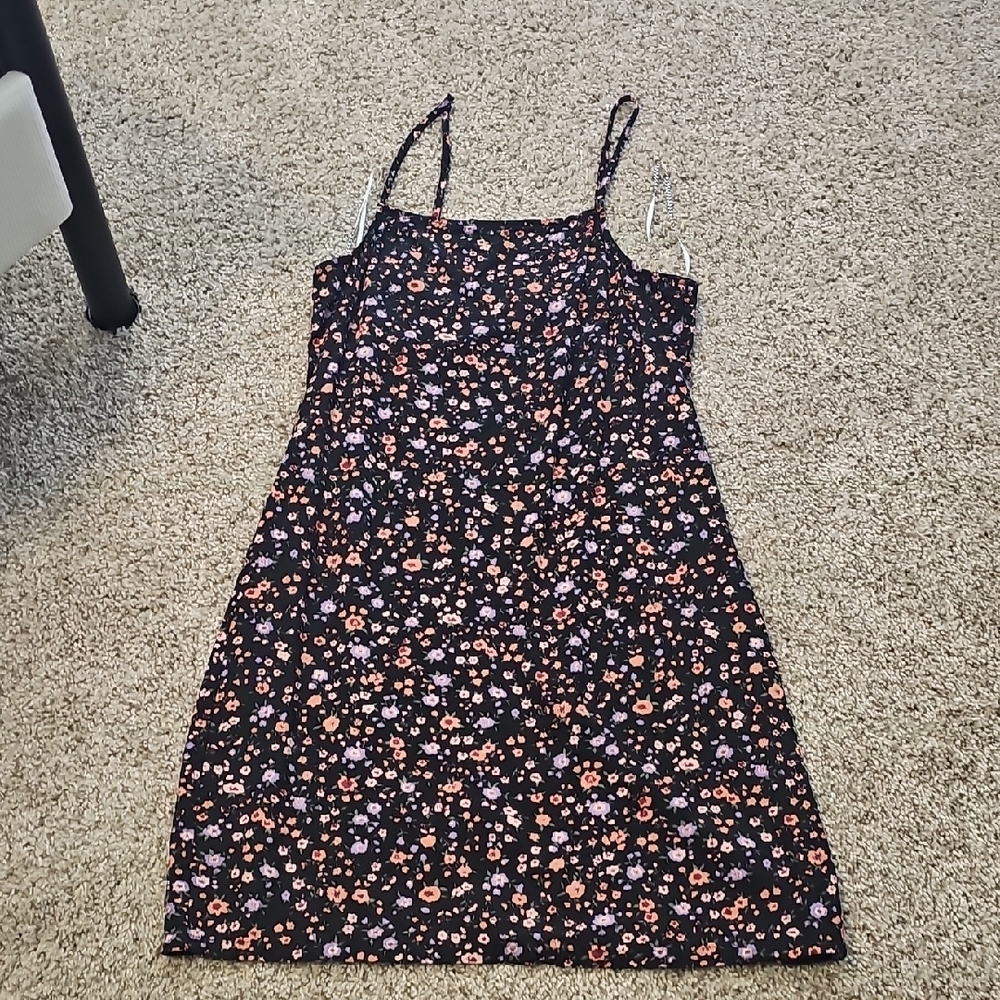 Vans Small Floral Spaghetti Strap Dress